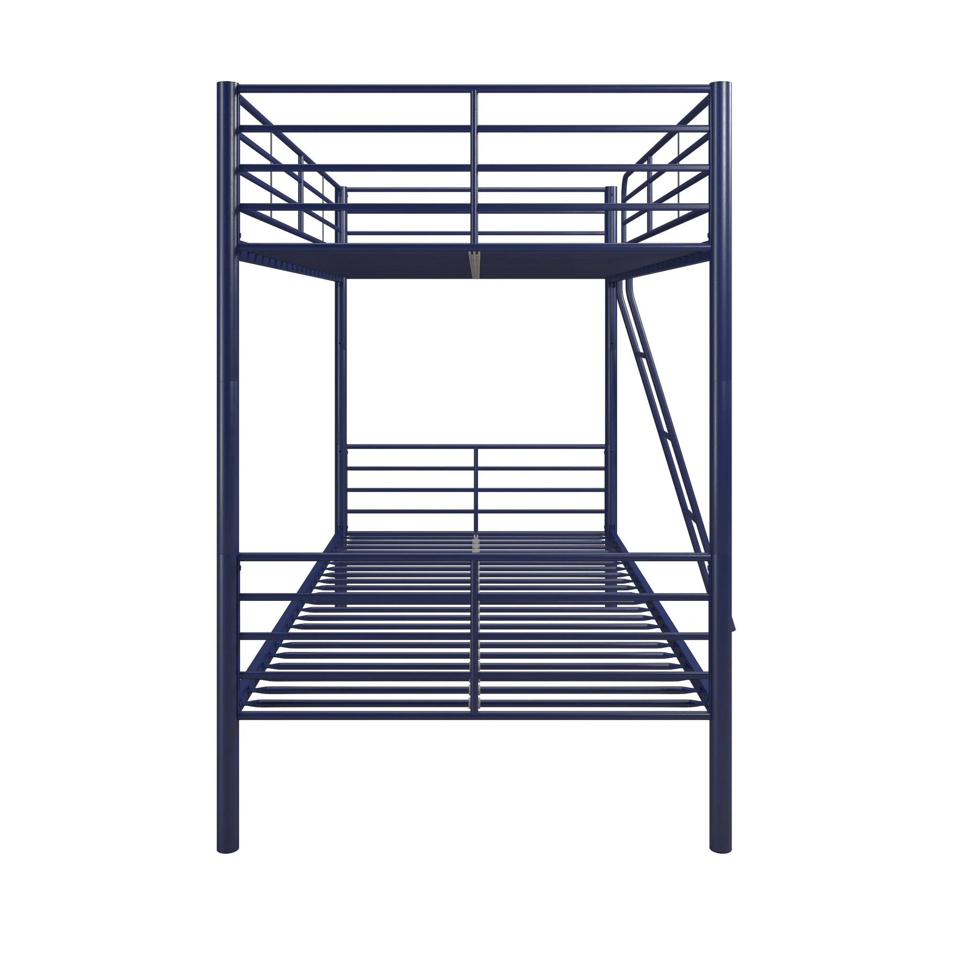 Hausora Kids Twin over Twin Metal Bunk Bed, Blue